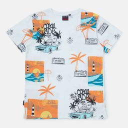 Gini and Jony Boys Printed T-shirt-image-90