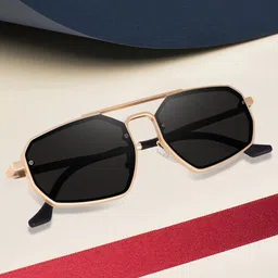 Dervin Unisex Wayfarer Sunglasses with UV Protected Lens-47