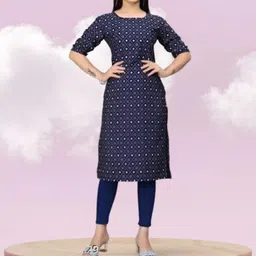 KANUDA Women Crepe Kurtas-picture-1