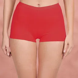 Susie Mid-Rise Boyshort Briefs LP005-BrightRed-image-62