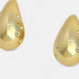 SOHI Set Of 2 Gold-Plated Teardrop-Bud Pearls Drop Earrings image 5