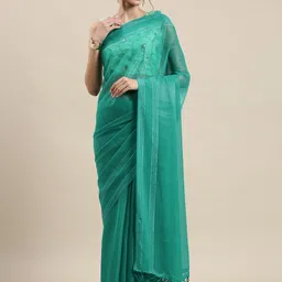 Anouk Rustic Poly Georgette Saree-18