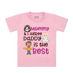 Arvesa Kids Typography Printed Cotton T-shirt-picture-49