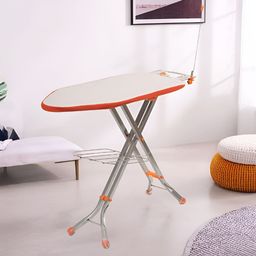 Aura Red & Grey 2 Pieces Foldable Iron Stands-22
