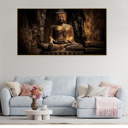 DEKORSTATION Gold Canvas Wall Art-image-67