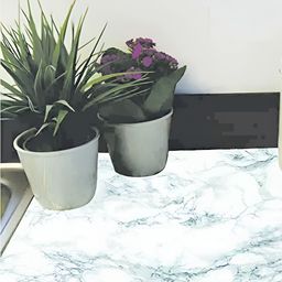 INDIAN ROYALS Light Green & White MarblePrinted Self-Adhesive Window Sticker-image-75