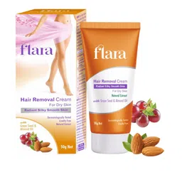 FLARA Hair Removal Cream With Almond Oil - 50 g-57