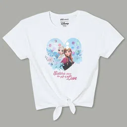 Fame Forever by Lifestyle Girls Printed Applique T-shirt-image-48