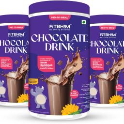 Fitbhim Chocolate Drink Pack of 3 (-18