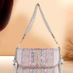 PLANX Embroidered Potli Clutch-picture-8