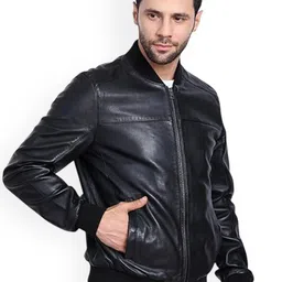 LUIS LEATHER Men Leather Insulator Outdoor Biker Jacket-picture-26