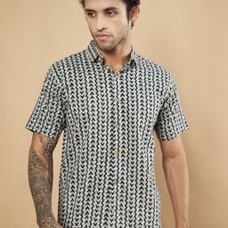COTLAND FASHION Men Premium Opaque Printed Casual Shirt-image-96