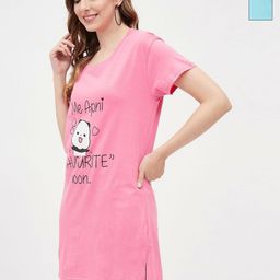 Christy World Women pack of 2 Printed T-shirt-image-92
