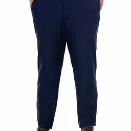 The Pant Project Men Comfort Slim Fit Mid-Rise Formal Trousers-image-71