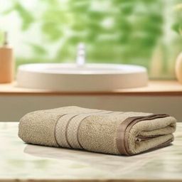 Dollar Socks Nude-Coloured 1 Cotton 600 GSM Bath Towel-image-65