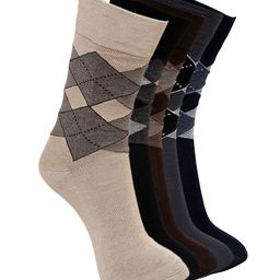 VINENZIA Men Pack of 5 Socks-17