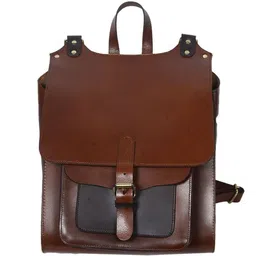 Celtic Unisex Leather Backpack.-image-73