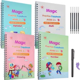 Magic Practice reusable calligraphy notebook for kids-image-20