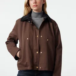 Trendyol Women Spread Collar Single-Breasted Parka Coat-picture-42