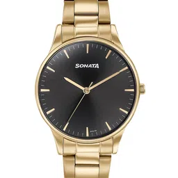 Sonata Men Dial & Stainless Steel Bracelet Style Straps Analogue Watch 77144YM03-picture-39