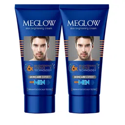 MEGLOW Brightening Radiance Men Set Of 2 Face Cream- 50g Each-89