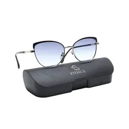 Eyejack Unisex Cateye Sunglasses with UV Protected Lens-50