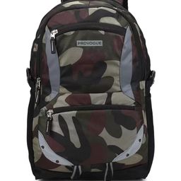Provogue Unisex Graphic Backpack with Reflective Strip-6
