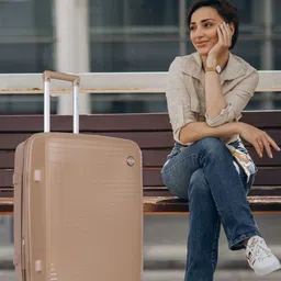 Polo Class Hard Sided Trolley Bag With Vanity Bag-50