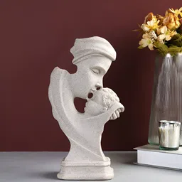 Myntra Elegant Homes Beige Figurine Showpiece-picture-8