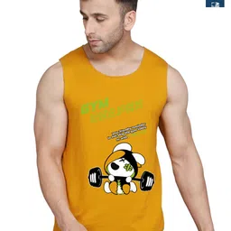 SLOWLORIS Pack Of 2 Printed Bio-Wash Cotton Innerwear Vest-picture-32