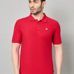 Duke Polo Collar Slim Fit Cotton T-shirt-image-16
