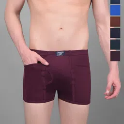 Dollar Lehar Pack of 7  Assorted Cotton Trunk-MLHTR-01-P-AST2-PO7-25