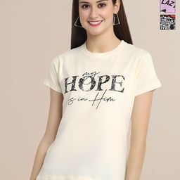 Mast & Harbour Women Typography 3 Printed Applique T-shirt-picture-22
