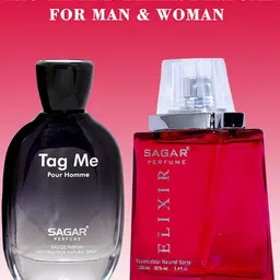 SAGAR PERFUMERY Set Of 2 Tag Me & Elixer Eua De Parfum- 100 ml Each image 4