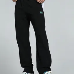 Puma Men Super Puma Pure Cotton Mid Rise Track Pants-image-33