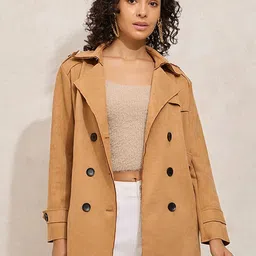 SHOWOFF Women Windcheater Tailored Lapel Collar Jacket-picture-16