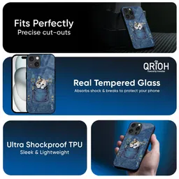 QRIOH Quirky Printed iPhone XR Back Case Mobile Accessories image 5