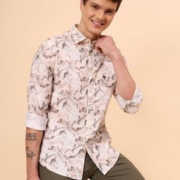 Cantabil Men Comfort Printed Casual Shirt-image-16