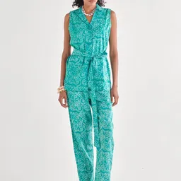 Midsummer Printed Shirt ,Trousers With  Belt Co-Ords-image-5