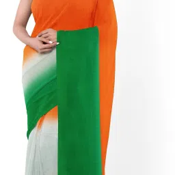 Digital Print Bandhani Art Silk Saree-image-77