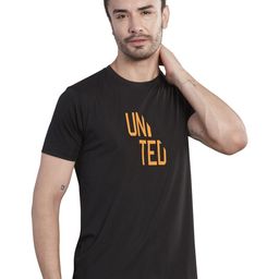 BE POSITIVE Men Typography Printed Round Neck Slim Fit T-shirt-image-99