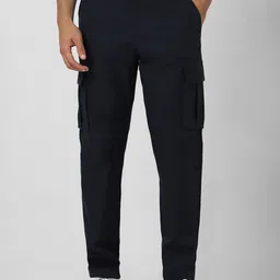 Van Heusen Flex Men Mid-Rise Casual Cargo Trousers-picture-47