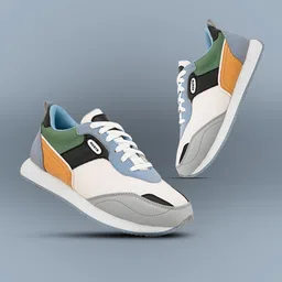 The Roadster Lifestyle Co Men Colorblocked Lace Up Sneakers-picture-19