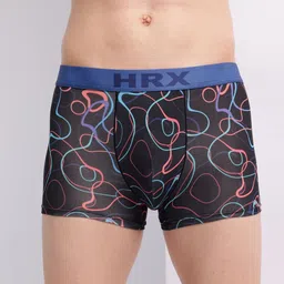 HRX by Hrithik Roshan Pack Of 2 Printed Short Trunks PACK-2-HTO-PV-Print-112-S-46