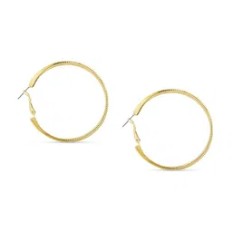 Accessorize Textured Circular Hoop Earrings image 2