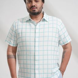 HIGHLANDER Men Comfort Checked Casual Shirt-image-44