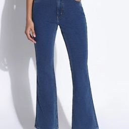 ADBUCKS Women Bootcut High-Rise Stretchable Jeans-image-10