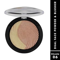 Fashion Colour Long Lasting Dual Face Powder & Blusher 7.5 g - Shade 06-25