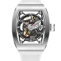 ZEROO Unisex Skeleton Dial & Leather Straps Analogue Automatic Watch ZM002SWH-image-52