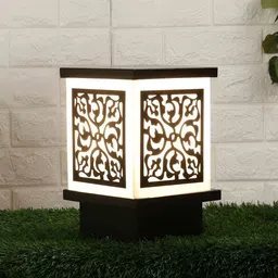 GAUVIK Black & White Waterproof Rust Resistant Outdoor Gate Lamp-image-35